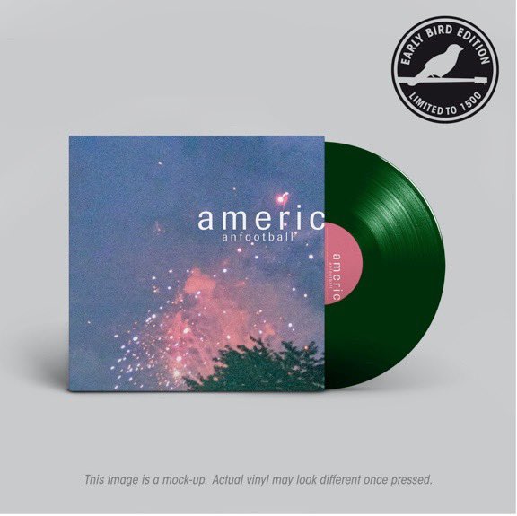 americfootball's tweet photo. Hello. Two new songs out today: “Rare Symmetry” and our take on Mazzy Star’s “Fade Into You” featuring the lovely @MiyaFolick 

The songs are also available for preorder as a double single 10” https://t.co/EkKdA1dEm0 https://t.co/Edds7XYQtM