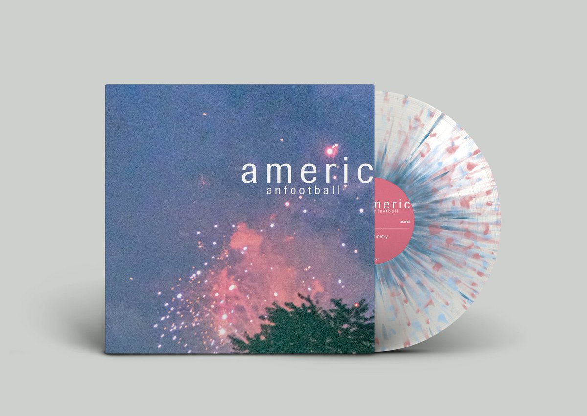 americfootball's tweet photo. Hello. Two new songs out today: “Rare Symmetry” and our take on Mazzy Star’s “Fade Into You” featuring the lovely @MiyaFolick 

The songs are also available for preorder as a double single 10” https://t.co/EkKdA1dEm0 https://t.co/Edds7XYQtM