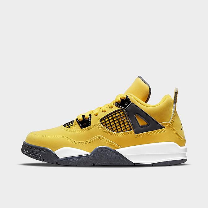 SOLELINKS's tweet photo. Ad: Preschool Air Jordan 4 Retro 'Tour Yellow' restocked via JD Sports => https://t.co/JLqgg15qzX https://t.co/Y64bu3s8bi