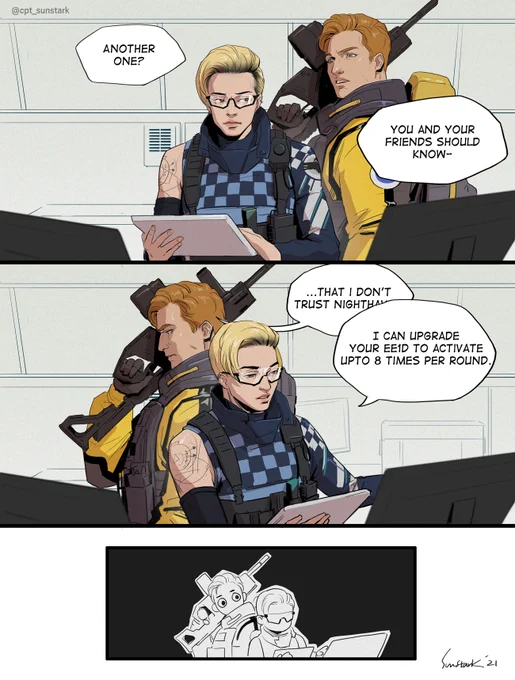 How to tame a lion...🤖

#RainbowSixSiege #fanart 