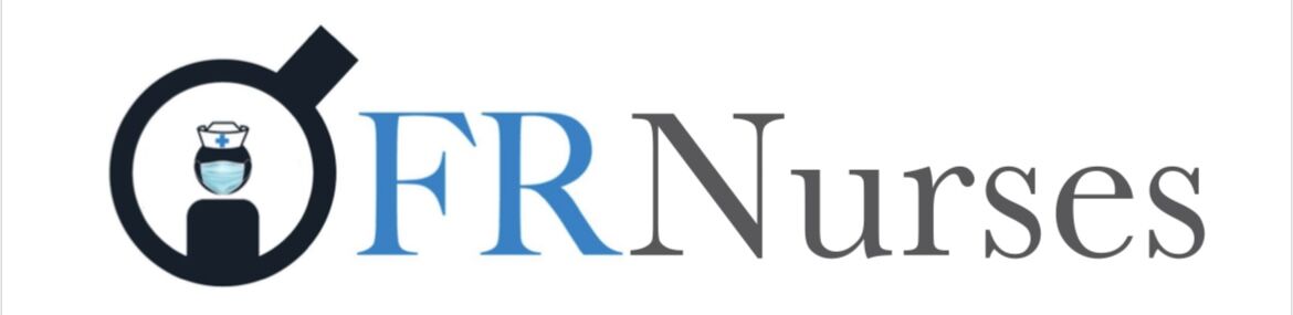 Our new FR Nurses logo, created by our talented employee and graphic designer Taslima