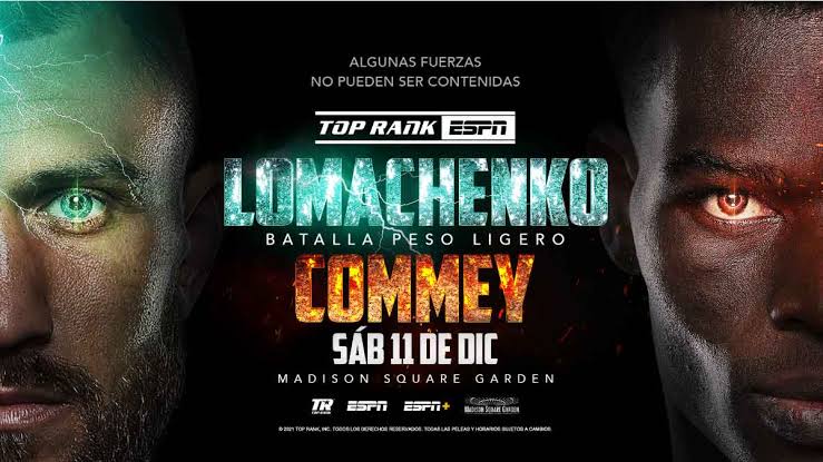 Vasyl Lomachenko vs Richard Commey