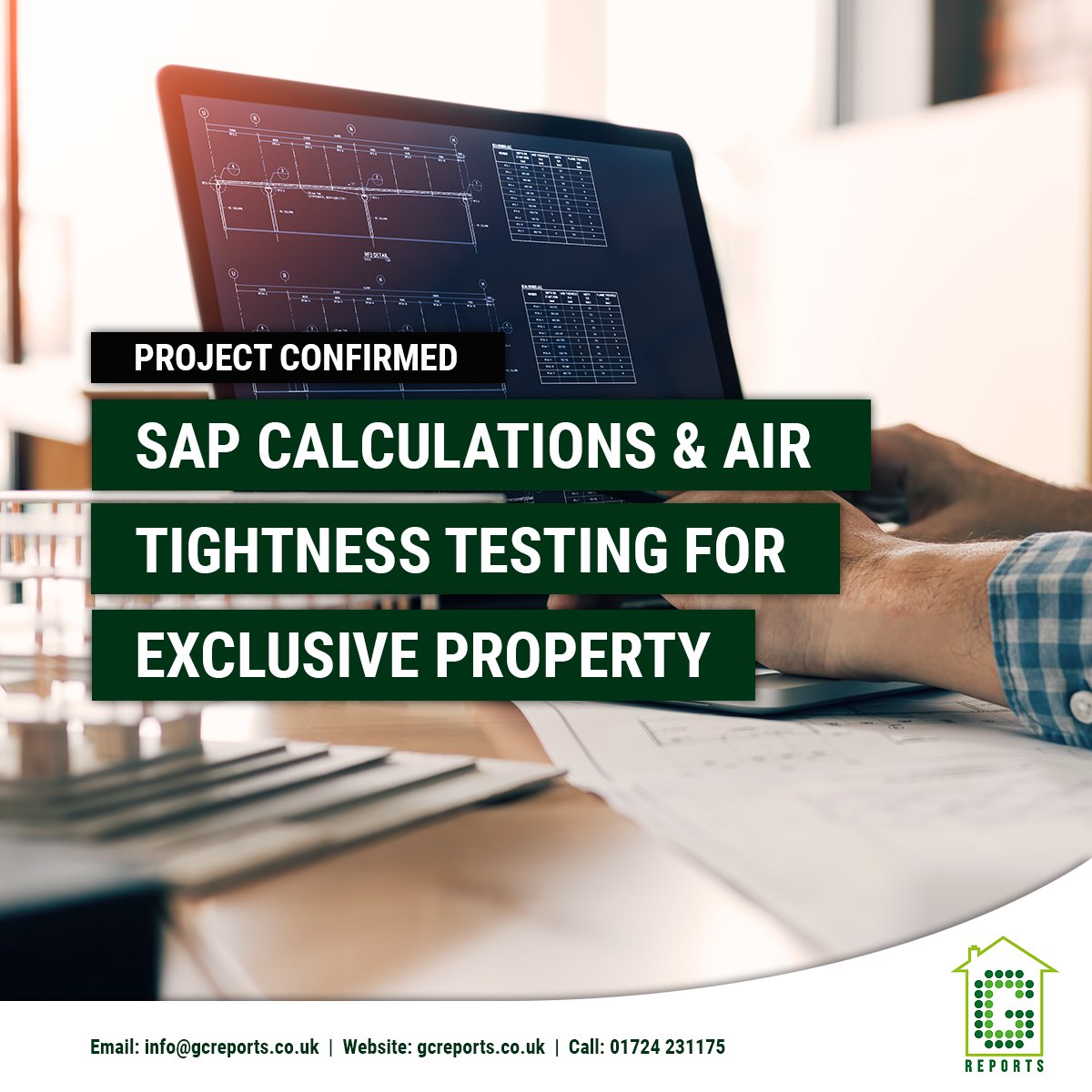 GCReports1's tweet image. New project confirmed!

We will be providing SAP Calculations and Air Tightness Testing for an exclusive, one off property in the North Lincolnshire area. The house has a state of the art design with all the mod cons.

#SAPCalculations #AirTightnessTesting #ExclusiveProperty