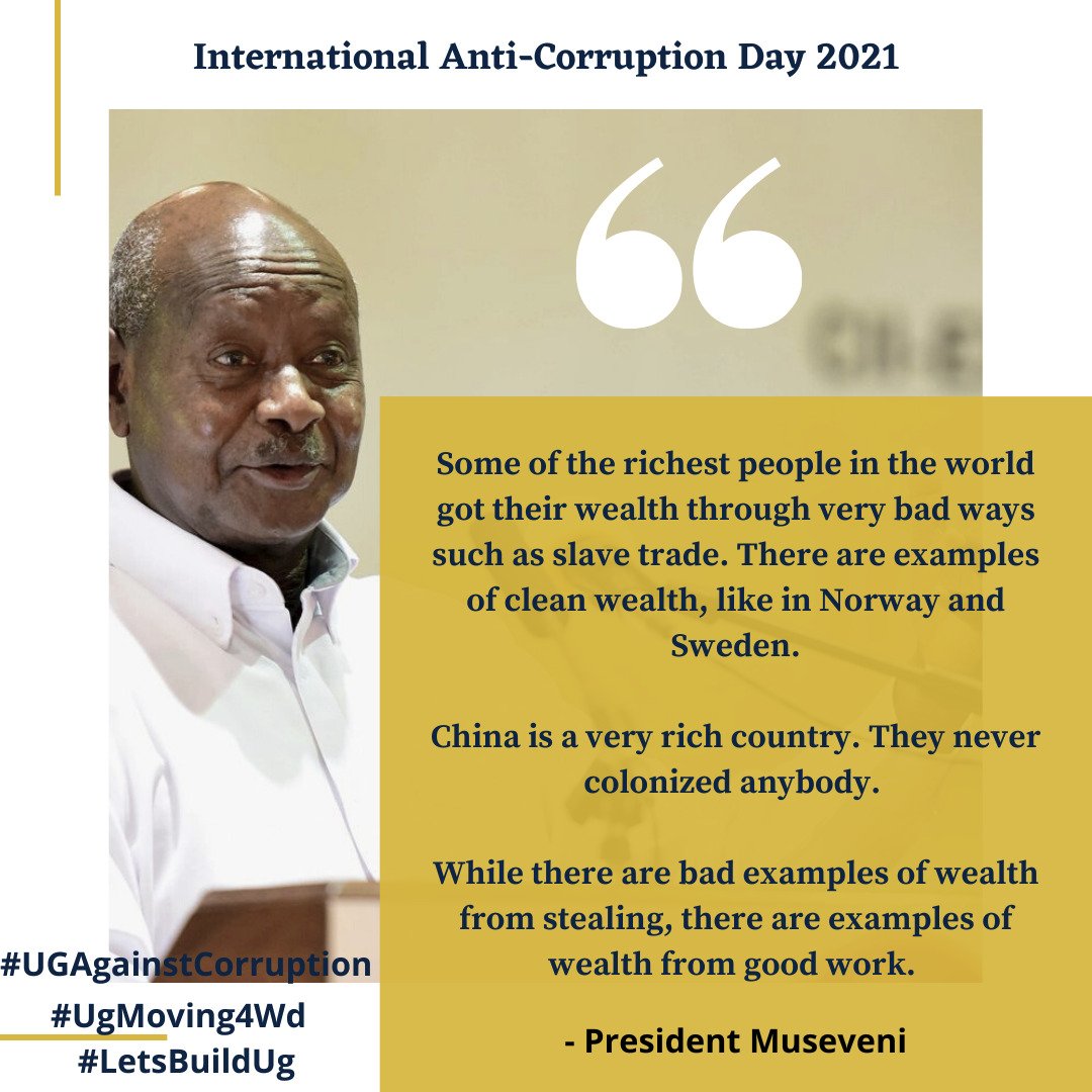 AyebareGlenor's tweet photo. @KagutaMuseveni All the corrupt will face it rough with the new drive and zero tolerance to corruption stance you stand on JajjaSevo. I know if we all join hands will defeat corruption. #UGAgainstCorruption #LetsBuildUG https://t.co/xHQgJaWsVs