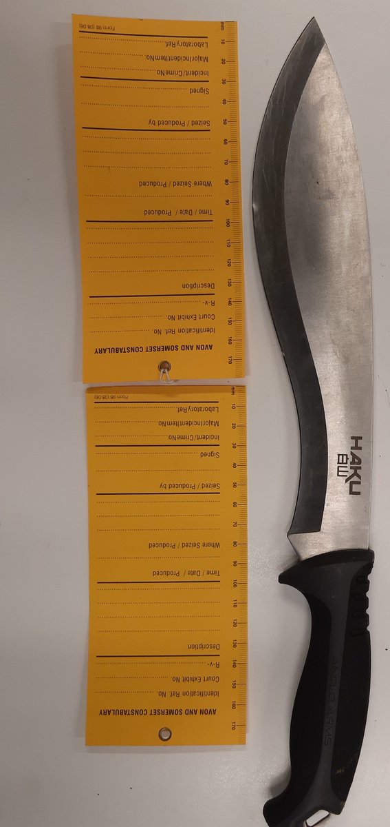 ASPRoadSafety's tweet photo. Taunton Road, Bridgwater
Driver FTS for our #OT39 during last night's shift, ran out of road and ran away.
We thank him for leaving his machete, drugs and passport behind.
We will be in touch soon.
#TST
#Seized https://t.co/Skbk8e4ecr