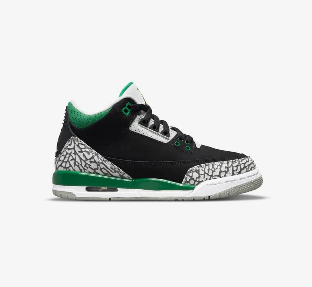 pine green retro 3s