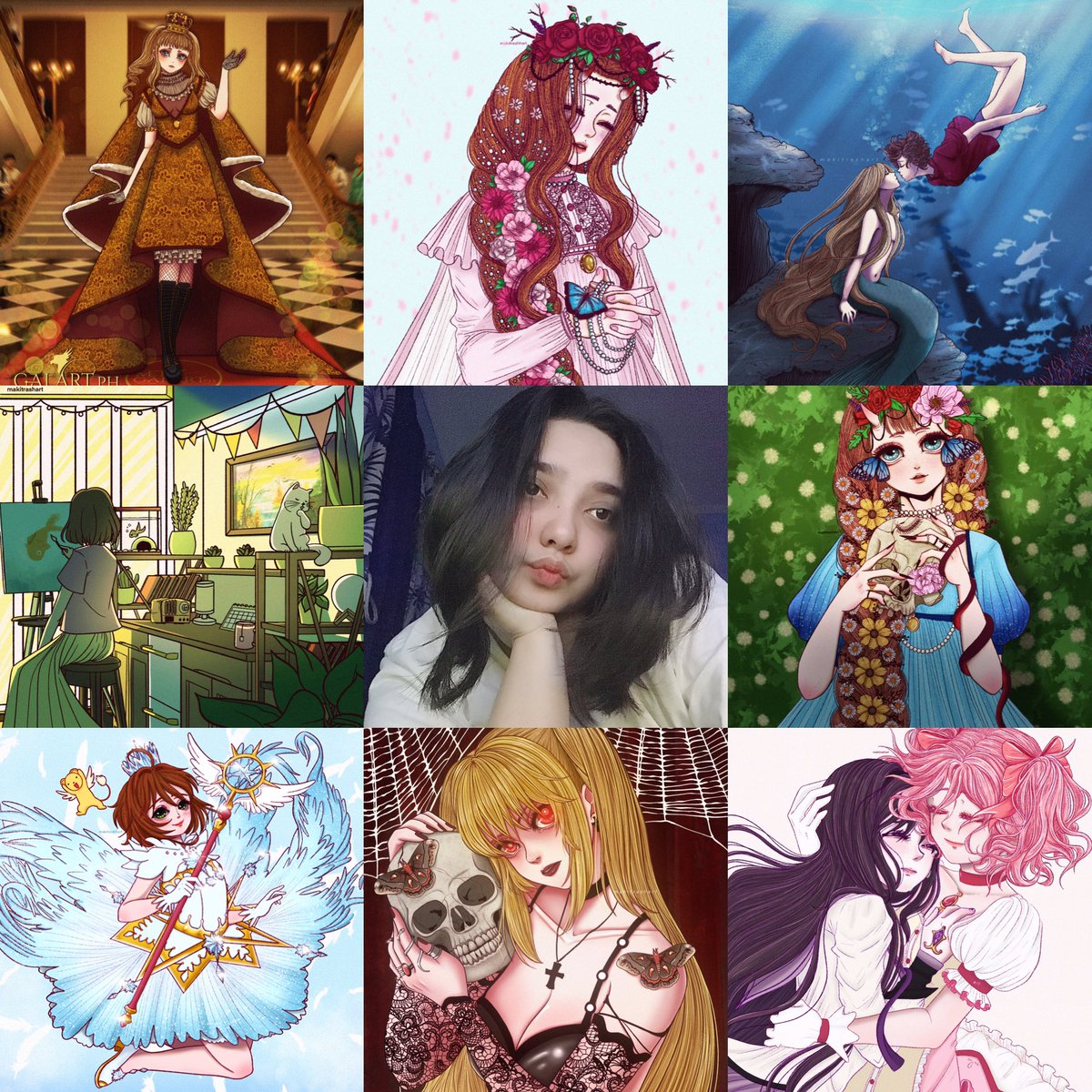 And here's an #artvsartist2021 with some of my fave non genshin related art HAHAHAHA 