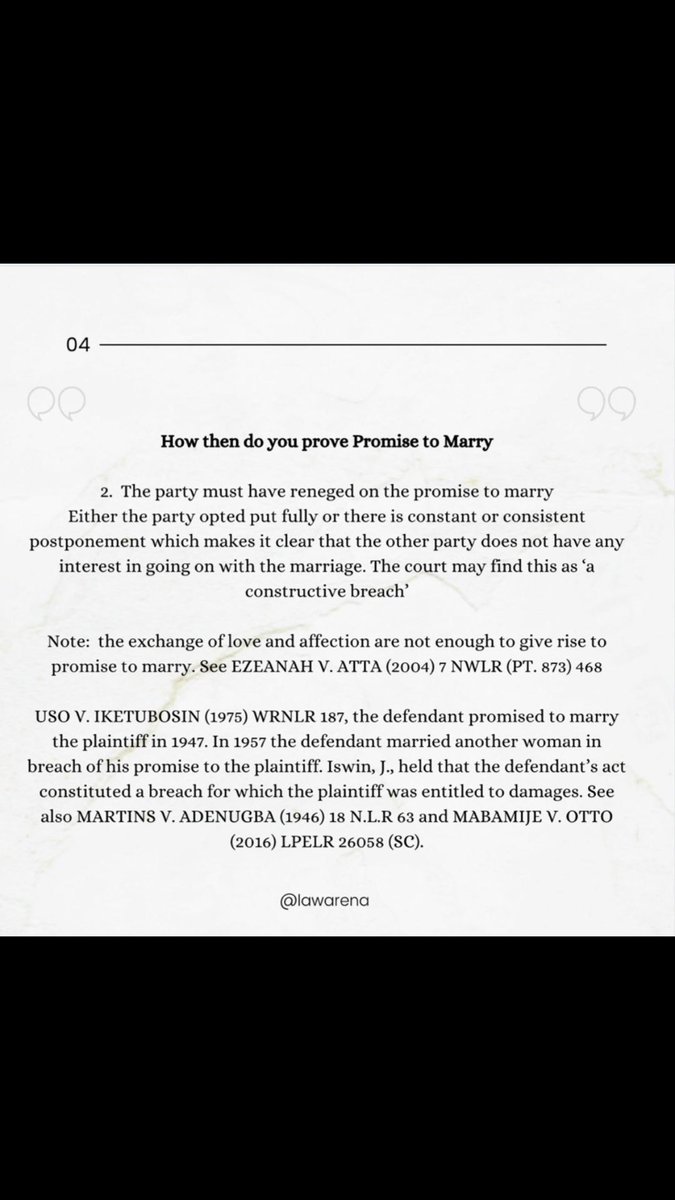 YemiUnfiltered's tweet photo. Very true. Here is an article i wrote for @LawArena1 on breach of promise to marry and the remedies available for getting your heart broken. Follow them for more. https://t.co/kaGJy9LYfA