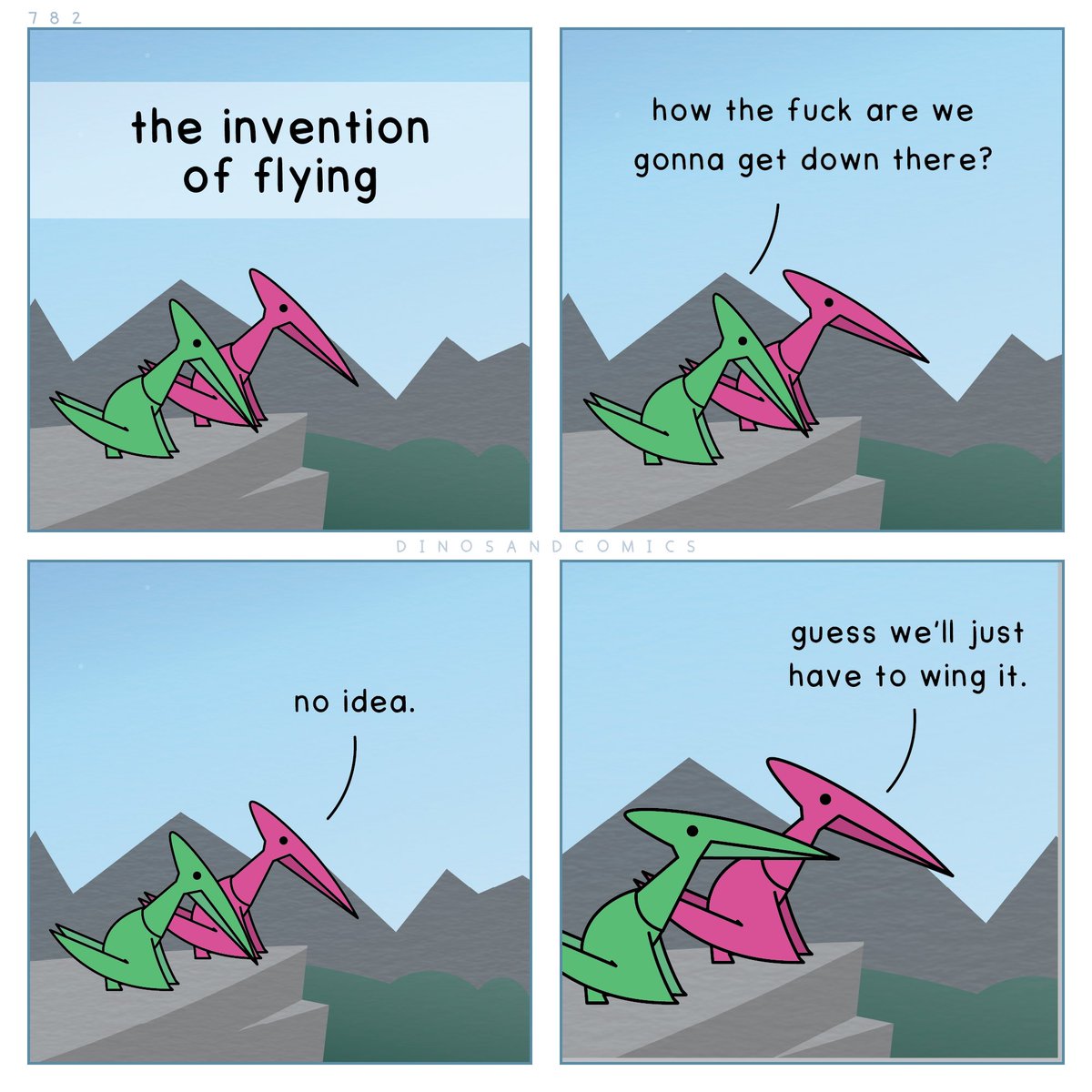 the invention of flying
