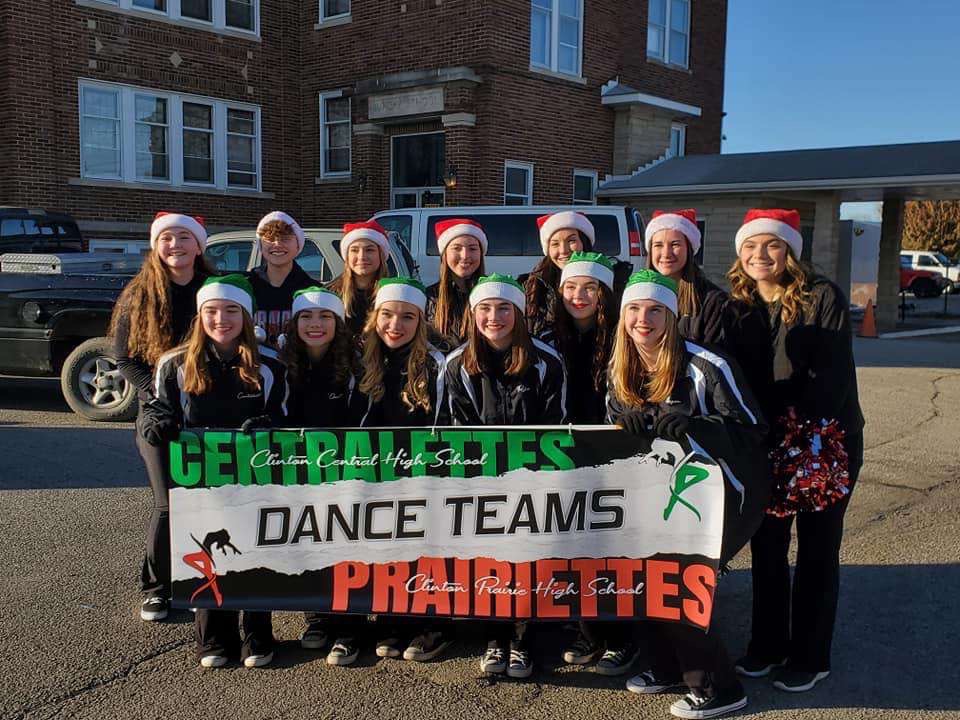 Christmas Parade Bonus Coverage Of Photos, including the Central and Prairie Dance Teams.  Way to represent Ladies!: clintoncountydailynews.com/christmas-para…