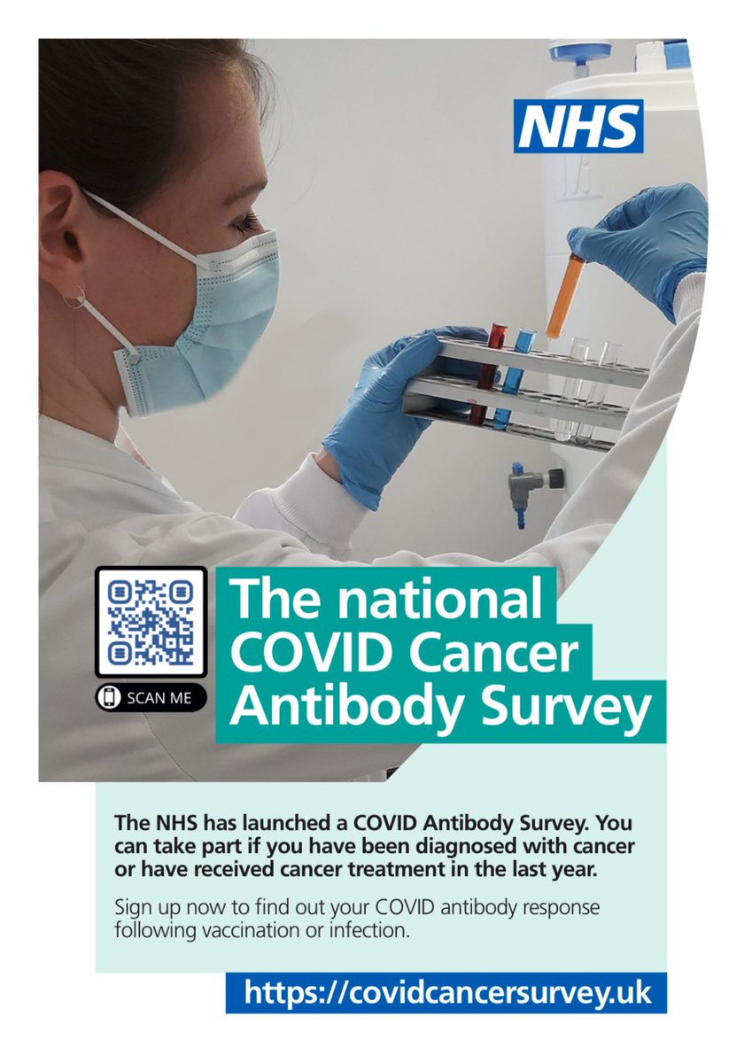 Tim Robinson (@drtimrobinson) on Twitter photo The NHS are funding a large scale study looking into COVID-19 antibodies in those with cancer. A small questionnaire and a finger-prick blood test posted home are all that are needed. Please take part and share widely! <a href="/abcdiagnosis/">Jo Taylor BEM</a> <a href="/METUPUKorg/">METUPUK</a> <a href="/cruk/">Dung Nguyen</a> <a href="/BreastCancerNow/">Breast Cancer Now</a> The NHS are funding a large scale study looking into COVID-19 antibodies in those with cancer. A small questionnaire and a finger-prick blood test posted home are all that are needed. Please take part and share widely! <a href="/abcdiagnosis/">Jo Taylor BEM</a> <a href="/METUPUKorg/">METUPUK</a> <a href="/cruk/">Dung Nguyen</a> <a href="/BreastCancerNow/">Breast Cancer Now</a>
