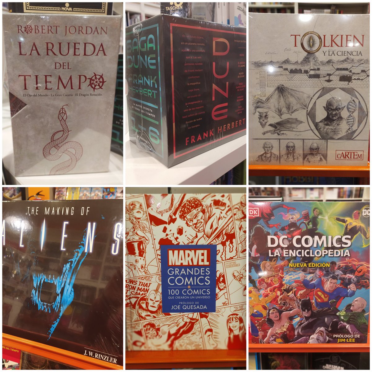metropol_comics's tweet photo. Regalos para grandes y pequeños, lector@s de #novelas, #cinefilos, #aficionadas a l@s #superhéroes / #superheroinas, la #cienciaficcion, #fantasiamedieval...acércate a #Metropolis #Comics #Ferrol #Coruñan #Vilagarcia, tenemos el regalo que buscas :D https://t.co/kp2u3cqq6n