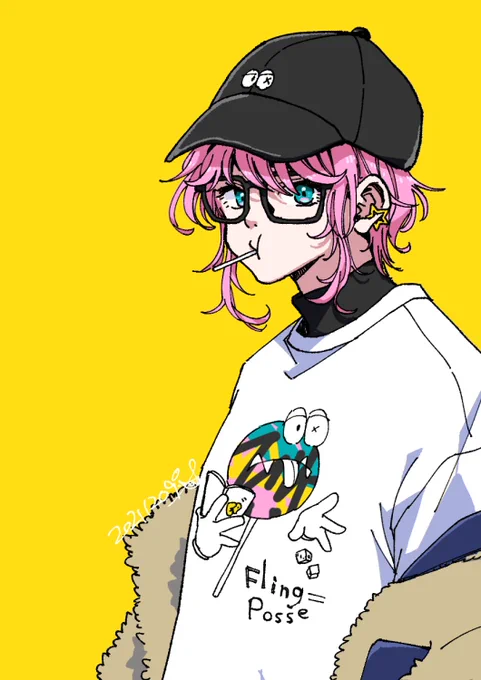 乱数🍬 ポッセのTシャツかわいいね 