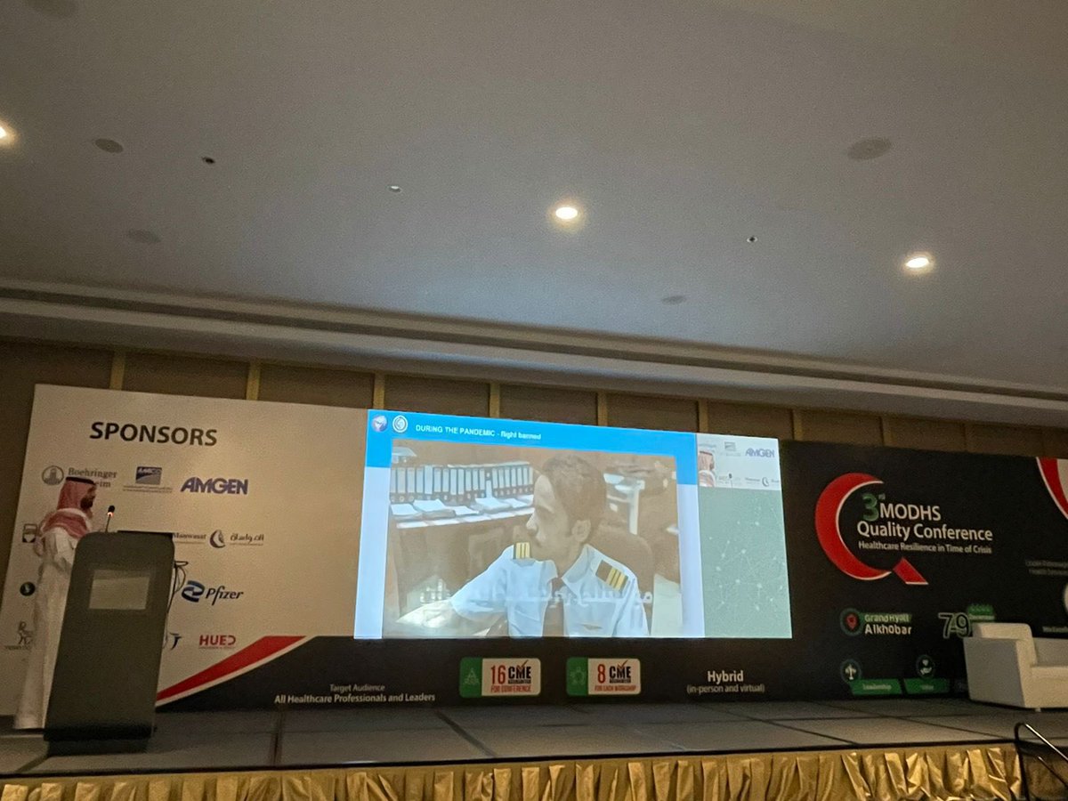 noura4's tweet photo. Saudi Medevac operations during Pandemic by Maj. Pilot Hisham Alluhidan #3rd_MODHS_Quality_Conference https://t.co/AYiTN3KKus