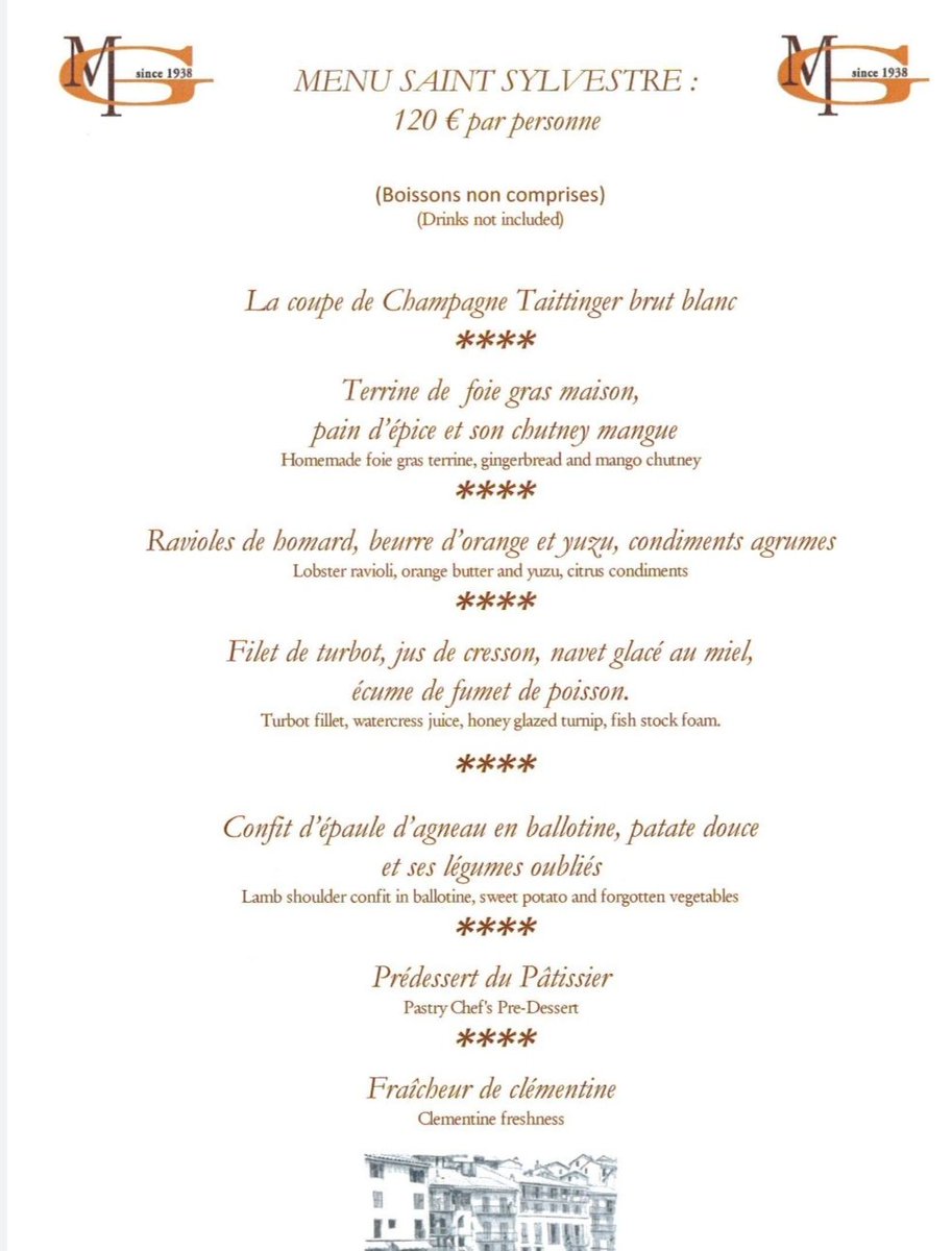 MereGermaine's tweet photo. Notre menu Saint-Sylvestre viendra compléter l'ensemble de nos entrées, plats et desserts de notre carte habituelle...
 Réservation : https://t.co/rt6UiwSr9B
#lameregermaine
#meregermaine
#restaurantlameregermaine
#maitrerestaurateur
#villefranchesurmer
#alpesmaritimes https://t.co/Occ0XsxeLs