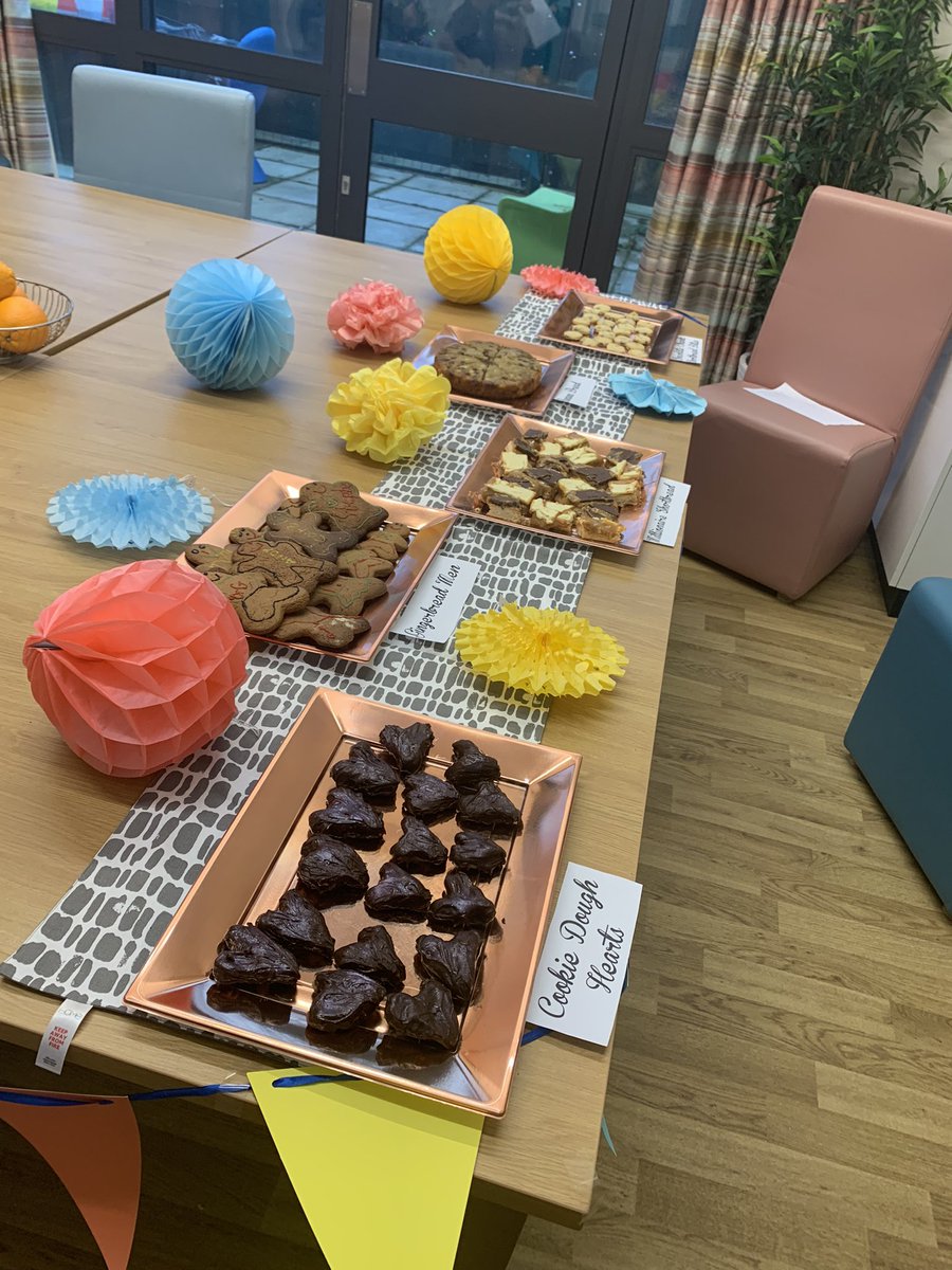 Things are improving each day (apart from contracting an infection) but despite my pain I managed to join in the ward ‘bake off’ for charity!