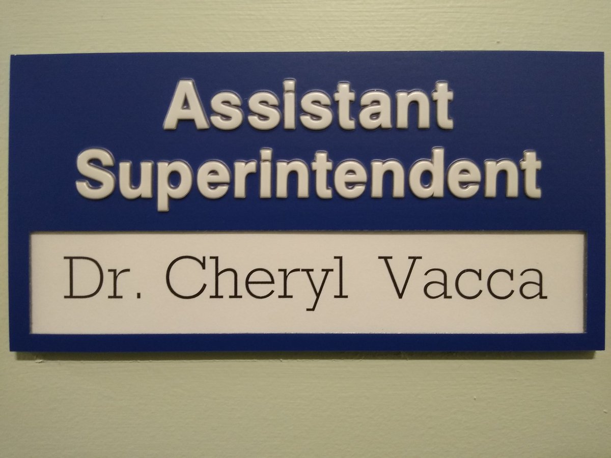 cmvacca's tweet photo. It is amazing how you leave work one day and you have a new nameplate the next! I would not have Dr. in front of my name today if it wasn't for all of the amazing people who surround me!  I encourage you all to dream big and give back.  I promise it is worth it! https://t.co/iIQyHNG239