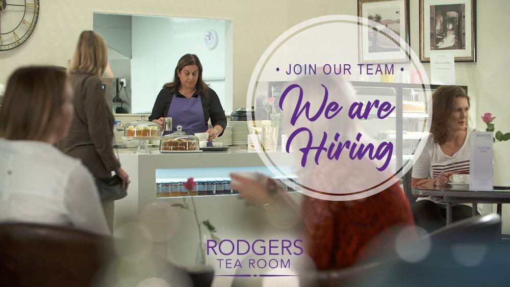 We are looking for both full and part-time kitchen and waiting staff to join our friendly team in the Tea Rooms.  Our popular cafe serves breakfasts, lunches and afternoon teas. Hours to be arranged.
Please contact James Browne 01904 610570 or send CV to james@rodgersofyork.co.uk