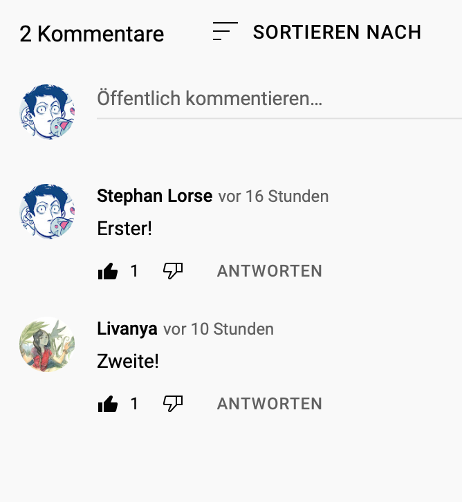 PanelParty's tweet image. Auch wichtig! Wer hinterlässt Kommentar Nr. 3?!

youtu.be/xn5DDTefwnA