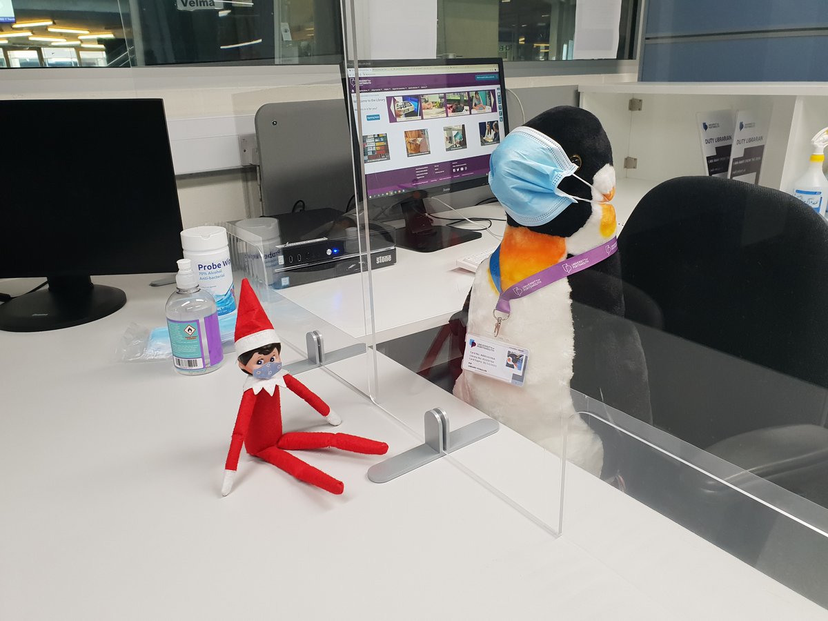 UoPLibrary Penguin tweet media