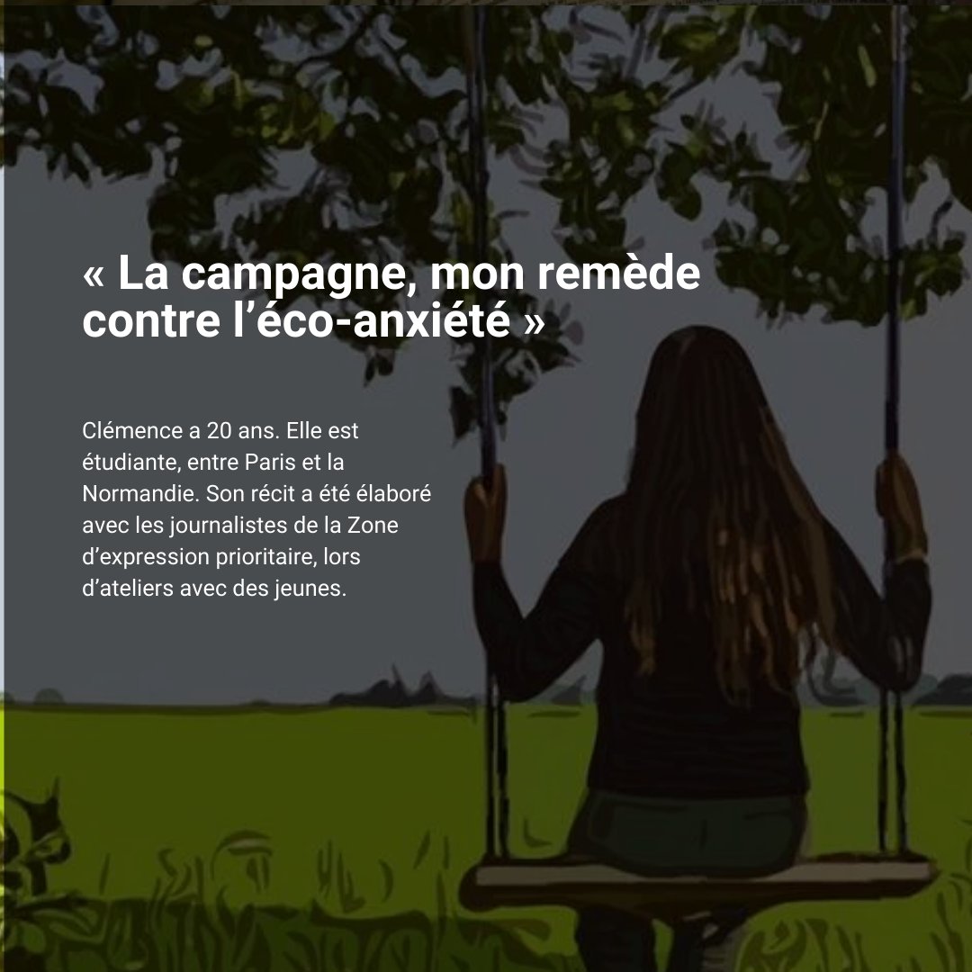 « Dans quarante ans, on est tous foutus ;  Avec deux degrés de plus, c’est des inondations, des tempêtes, des réfugiés climatiques et des crises politiques sans précédent » Retrouvez son récit ici 👉🏼ouest-france.fr/education/etud…  #écoanxiété #zep #surlevif