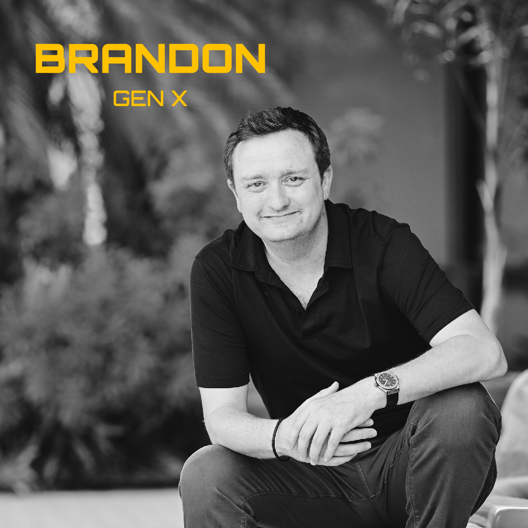 xervsmillennial's tweet photo. Meet Brandon, a not-so-typical Xer who talks to computers more than humans and doesn't like to meet in boardrooms.

#xervsmillennial #genxvsgeny #genx #geny #millennial #podcast #battleofthegenerations #finance #technology #fintech https://t.co/1gSBYbeEdu