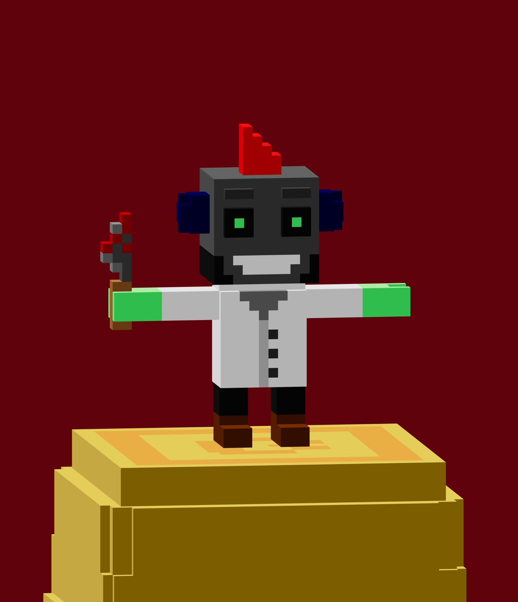 Springbok_'s tweet image. "Doctor Shank"
Not so good with stitches, but great at precision cutting... 🔪🩸

#BotFam @BlockbotsNFT