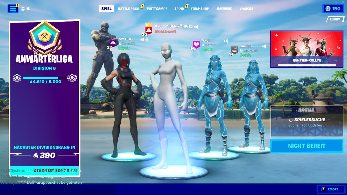 OMG SQUAD ARENA
SQAUD W / <a href="/ReneyaFn/">reneya</a> <a href="/Axey29/">Axey</a> @VyroxEU