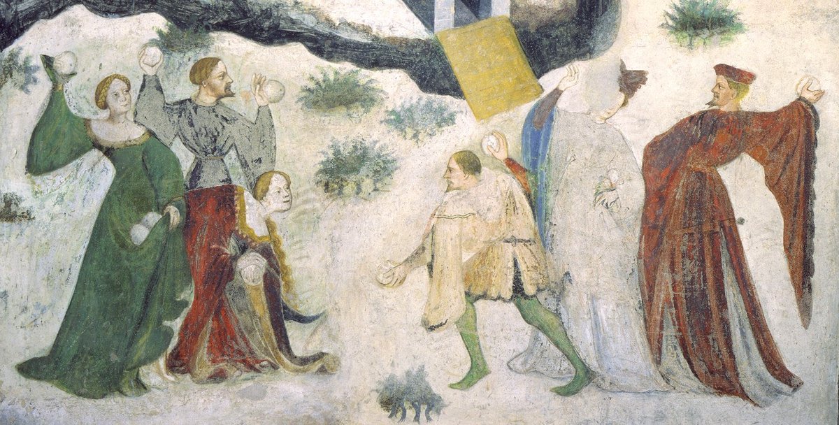 PublicDomainRev's tweet photo. Snowball Fights in Art (1400–1946) — What’s wondrous about browsing the images of snowball fights gathered here is how little changes across centuries and continents: https://t.co/mC1GCuRM8o https://t.co/2IdBo3MWXt