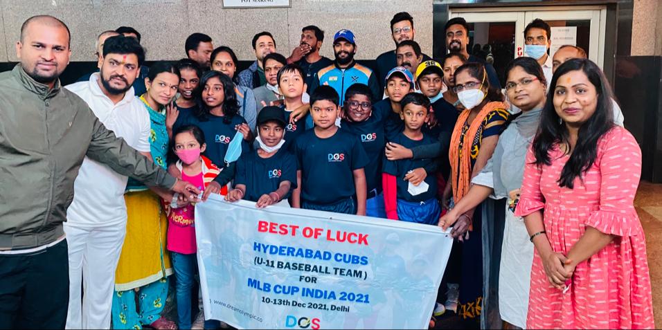 AnilGoudKTR's tweet photo. #Under11 #BaseBall team Heading to New Delhi for MLB Cup India 2021.
All the best to Little Champs ✊
#BaseballIndia #PLBIndia #DOS
#MLBCup 🏆🏆🏆 https://t.co/eVYBekgjsX