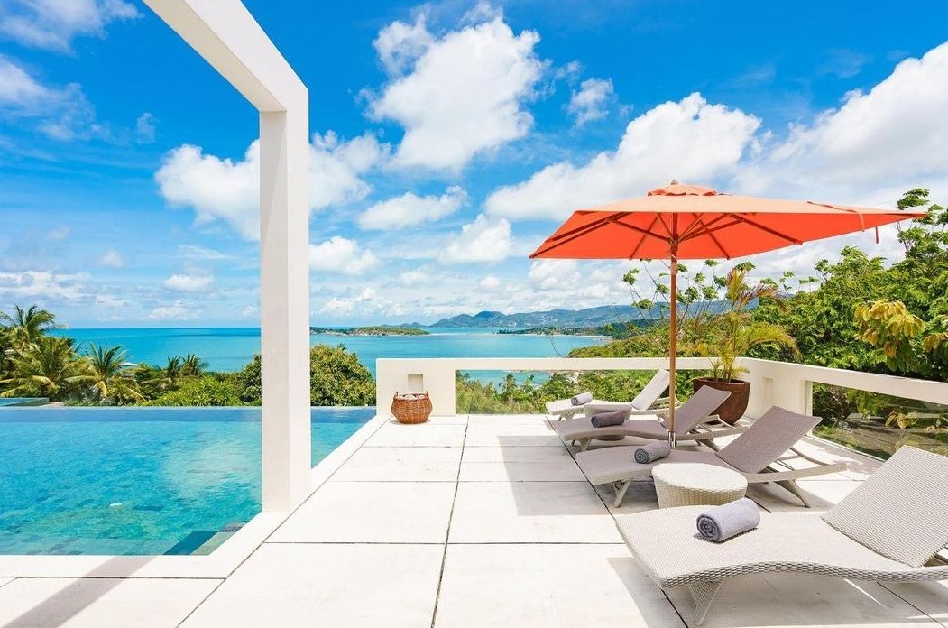 Thailand's new reopening rules are making it easier than ever to enter the country. Why not get in touch with us to start the process? Email reservations@samujana.com #samujana #luxuryvilla #thailand