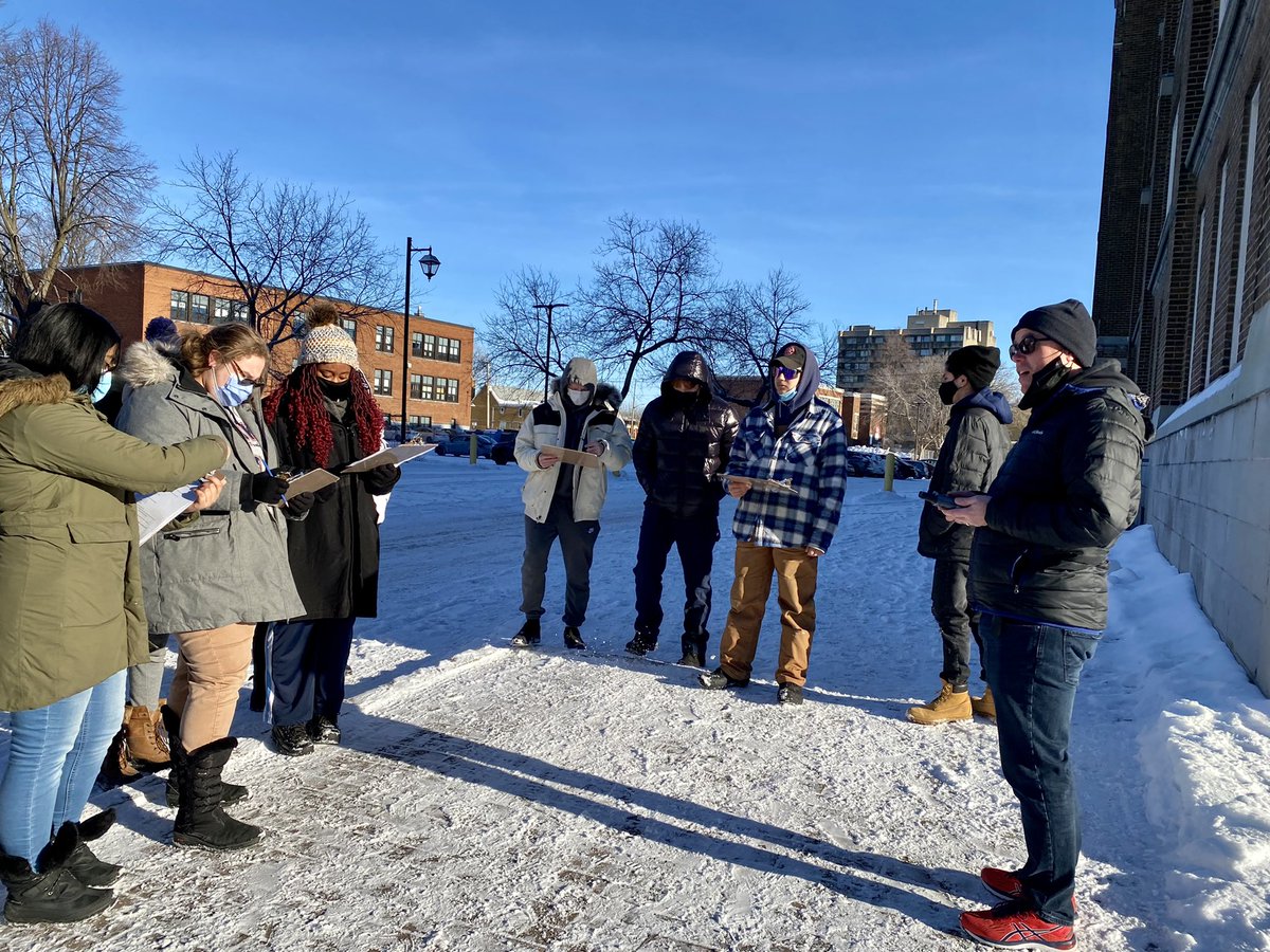 Our Compass, Map &amp; GPS certification is off to a great start with Mr. Monaghan. These Gr12s are so engaged!@ImmaculataOCSB #whymac #ocsbSHSM #macEnviroSHSM #handsonlearning