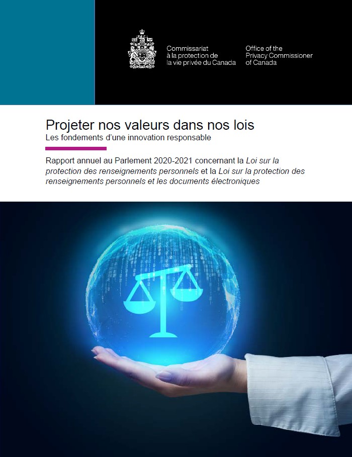 priveeprivacy's tweet photo. Communiqué: Le commissaire demande au gouvernement de faire de la réforme des lois sur la vie privée une priorité. https://t.co/J7BAL846Kb #RapportAnnuel https://t.co/cW7kw7MHkT