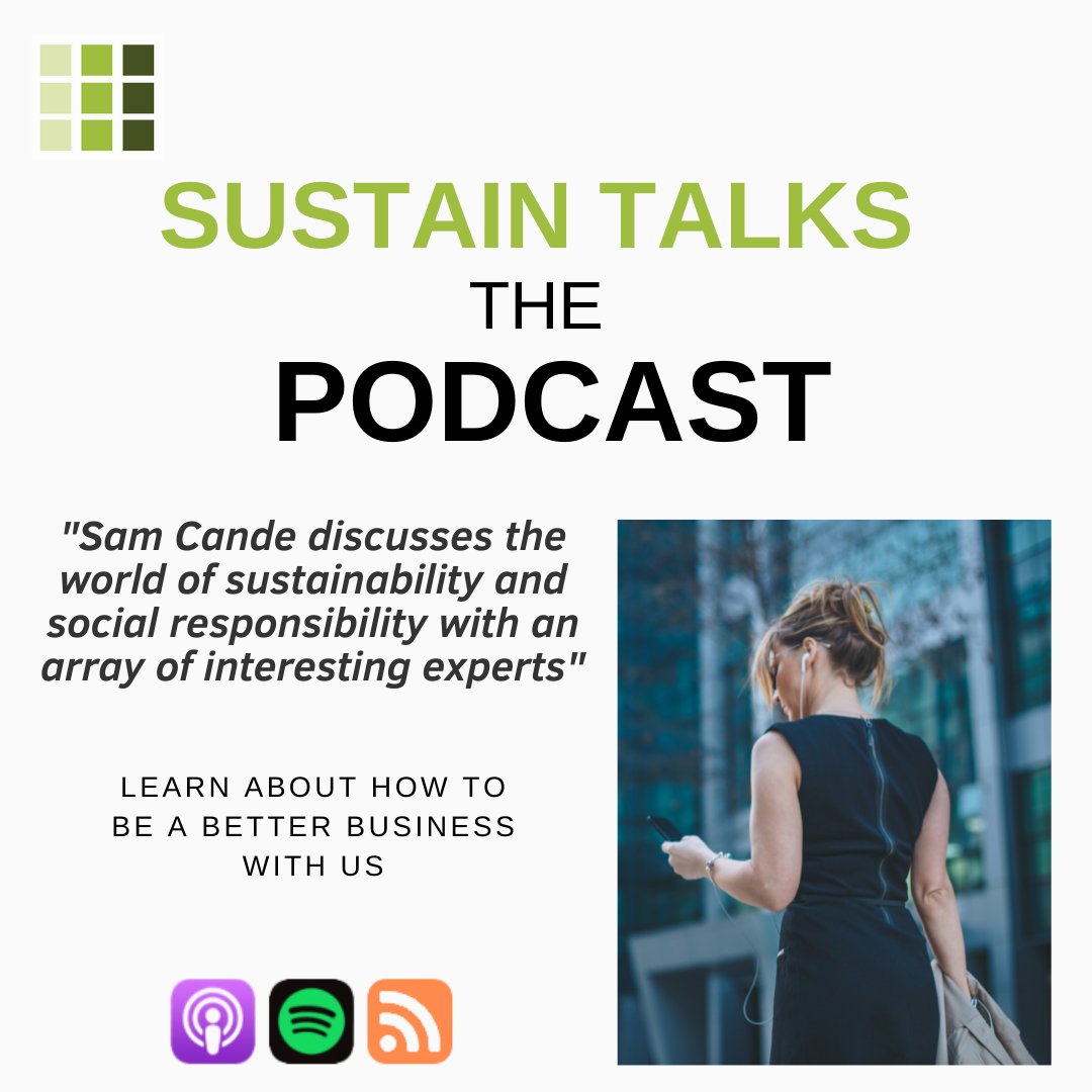 Res_Futures's tweet photo. Sustain Talks is now available as a podcast. Catch up with Sam Cande and sustainability and csr experts every week.
Available on @Spotify and @ApplePodcasts https://t.co/01RJ7GkvN1
#podcast #sustaintalks #sustainability #SocialResponsibility https://t.co/1XqiDjZlFq