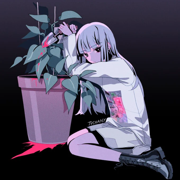 fukumono x tvchany 
new apparel is out 🪓🖤🌱 