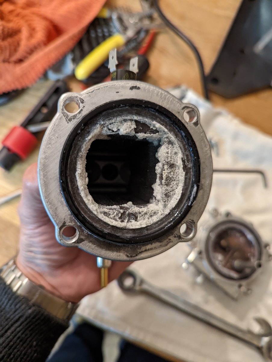 bertortega's tweet photo. I know there are serious and very important things going on.... but I descaled my espresso maker #highclassproblems #caffeine #musthavecoffee #DIY https://t.co/hJu5H0egjC