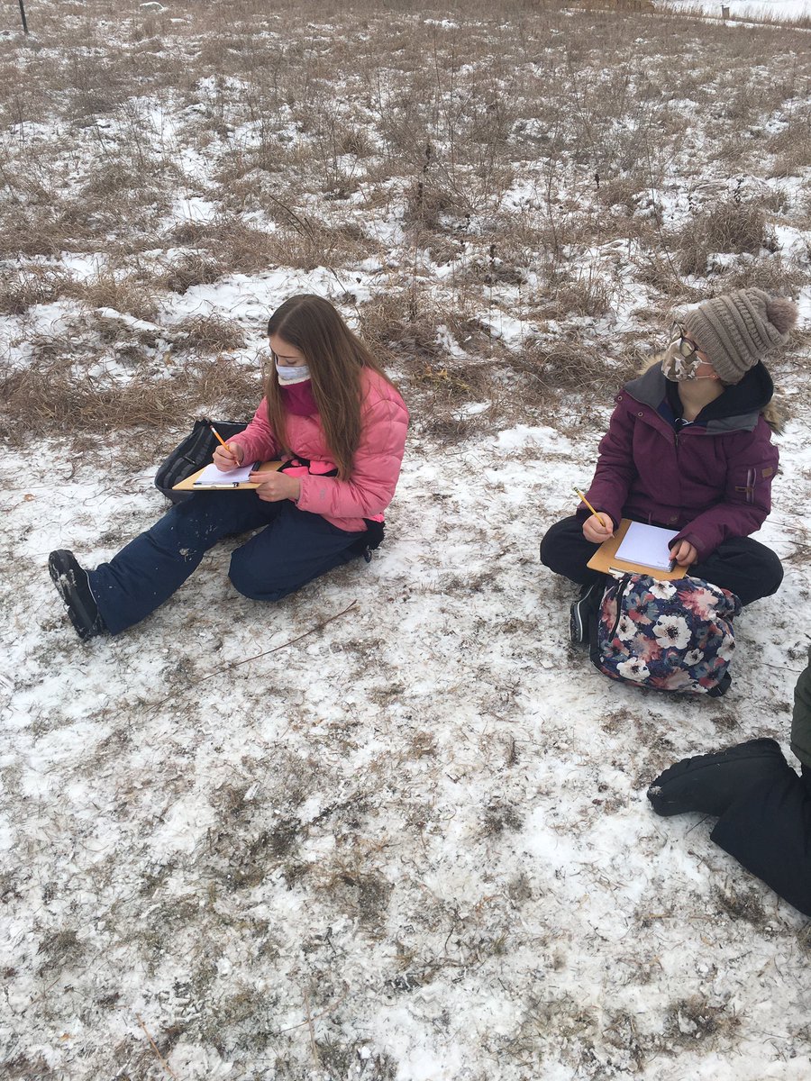 Huge shout out to to <a href="/WolfRidgeELC/">Wolf Ridge Environmental Learning Center</a> for coming down to <a href="/mccollpond/">McColl Environmental</a> to teach our 5th graders - nature journaling to start the day! <a href="/JoeWalewski/">Joe Walewski</a> <a href="/TeachOutdoorsMN/">Teach Outdoors! Minnesota</a> <a href="/PLSEA719/">PL-S Education</a>