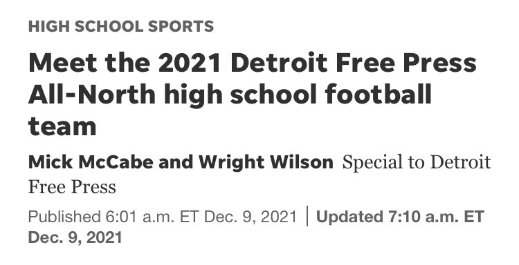 amicovich's tweet photo. @MilfordFootball @Wasnich22 @freep 

You simply cannot find a tougher, smarter, or more physical LB than Wyatt Lesnew. 

He watches more film than your average High School DC and will smack your favorite RB into next week. 

There was not 1 LB we faced this year better than him. https://t.co/f68tTX8Py1