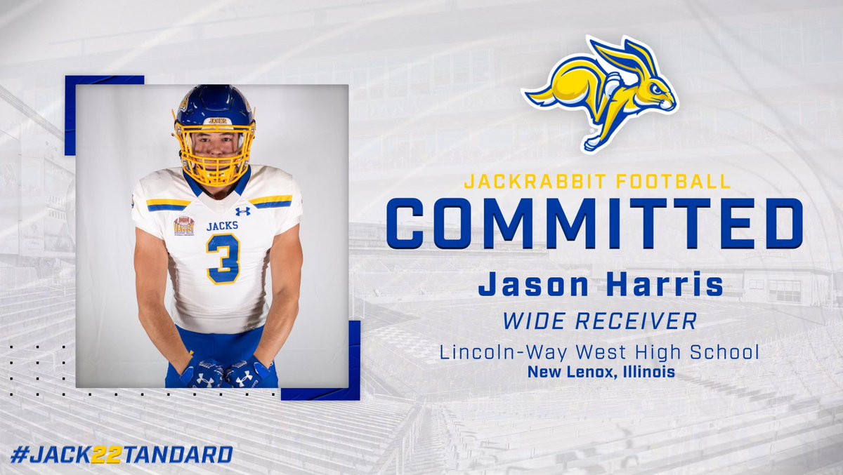 Jason_Harris3's tweet photo. Next stop ➡️ South Dakota State!
COMMITTED❗️❗️
@LukeSchleusner @CoachBigPete @PrepRedzoneIL @GoJacksSDSU @JackIllustrated @EDGYTIM https://t.co/gjtiGYI8yp