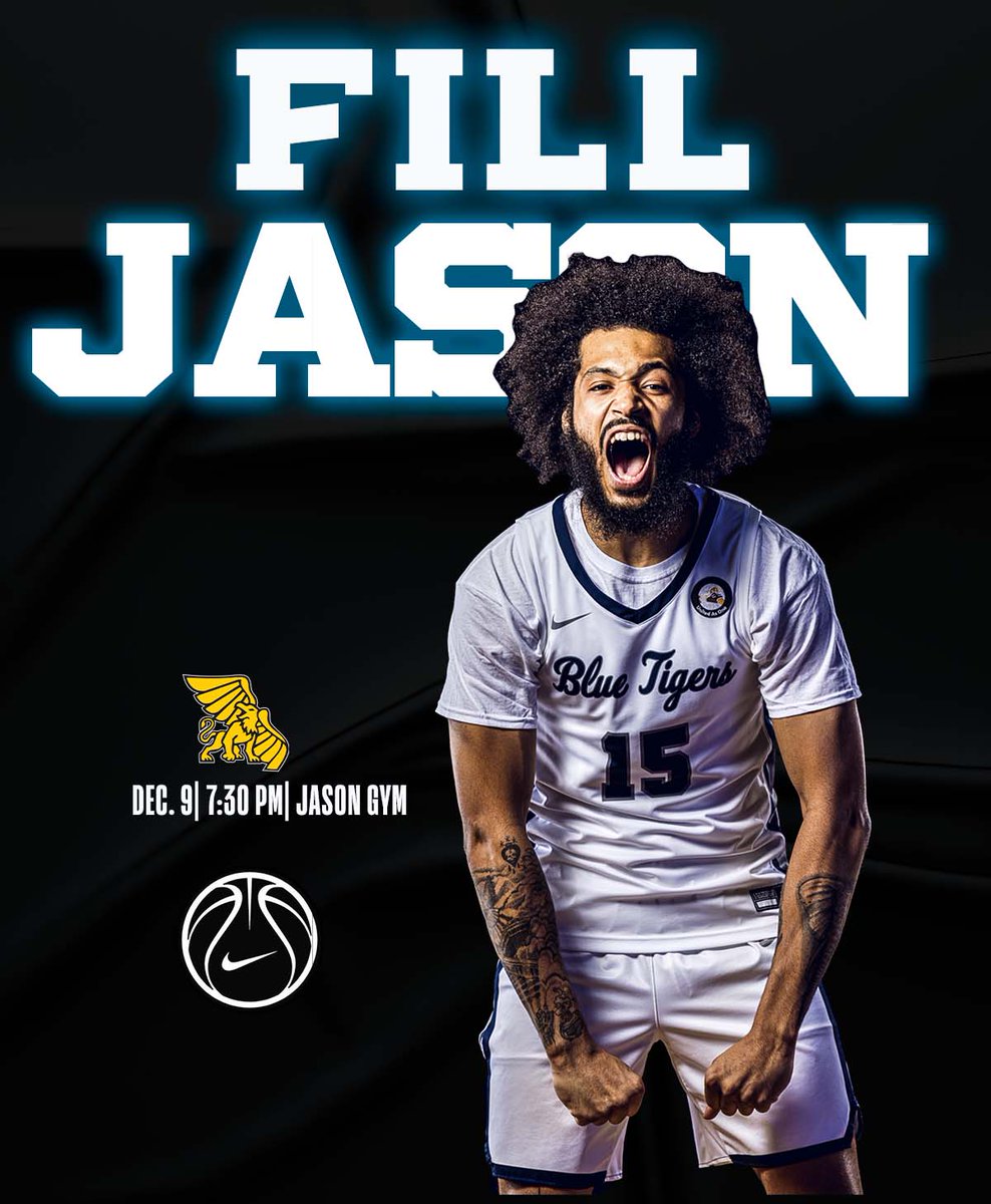 GoBlueTigers's tweet photo. Good Morning ☀️
.
..
It's Gameday. 🏀
@TheMIAA Home Opener.
Doubleheader in Jason Gym.
.
⌚️ @LincolnuWbb 5:30pm
⌚️ @LincolnuMbb 7:30pm
🎟️ https://t.co/H7WtVjJoPA
📺 https://t.co/MwdItdDVEF
.
..
#PackJason
#WelcomeToTheAmbush https://t.co/dFS1tP6Zln