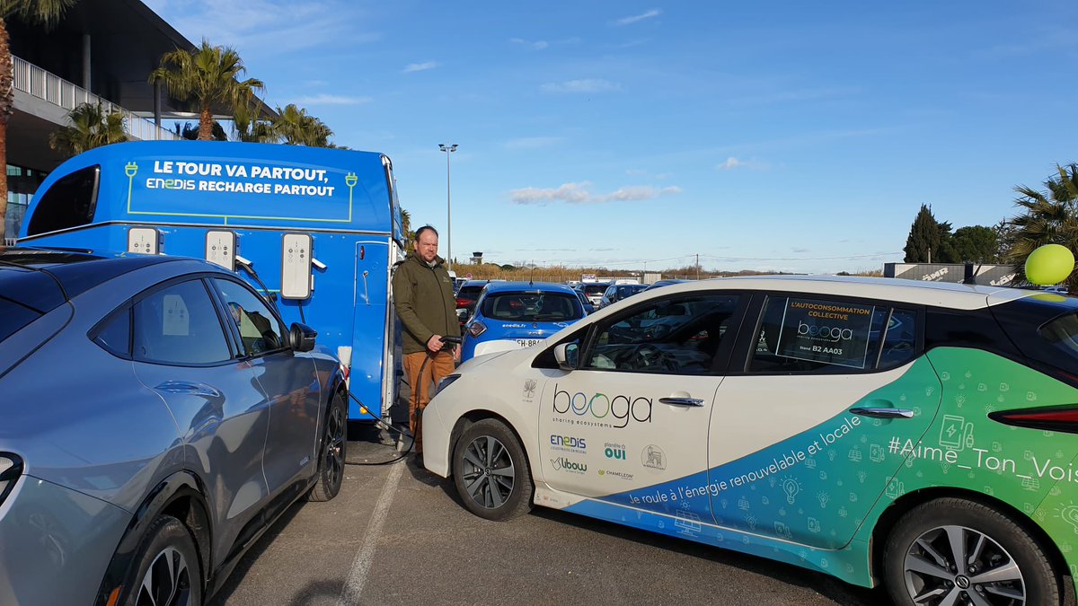 dropnplug's tweet photo. #Energaia est bientôt terminé. Très heureux du partenariat entre @enedis @Beoga_fr autour de la #stationmobile @dropnplug Vivement l’édition 2022 cc @enedis_LR https://t.co/sFbfpXZ95H