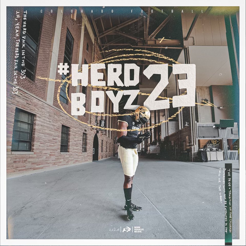 AldermanRoger's tweet image. Thank you @CoachBryanCook @CUFBRecruit @CUBuffsFootball #HerdBoyz23