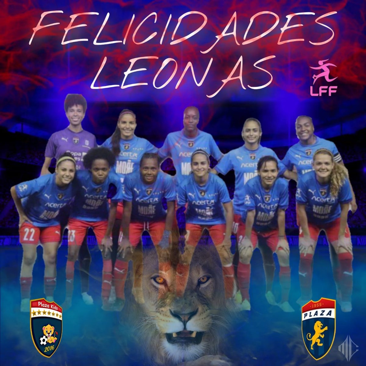 Hoy saltan nuestras leonas a la cancha, van por su 1er titulo y nada mas y nada menos que con las Taurinas, el clasico femenino de nuestro futbol y ahi estaremos en las gradas apoyando a nuestras leonas.....RUGEEE LEONA RUGEEEE QUE TU BARRA ESTA CONTIGOO🦁💪⚽️💙❤🇵🇦