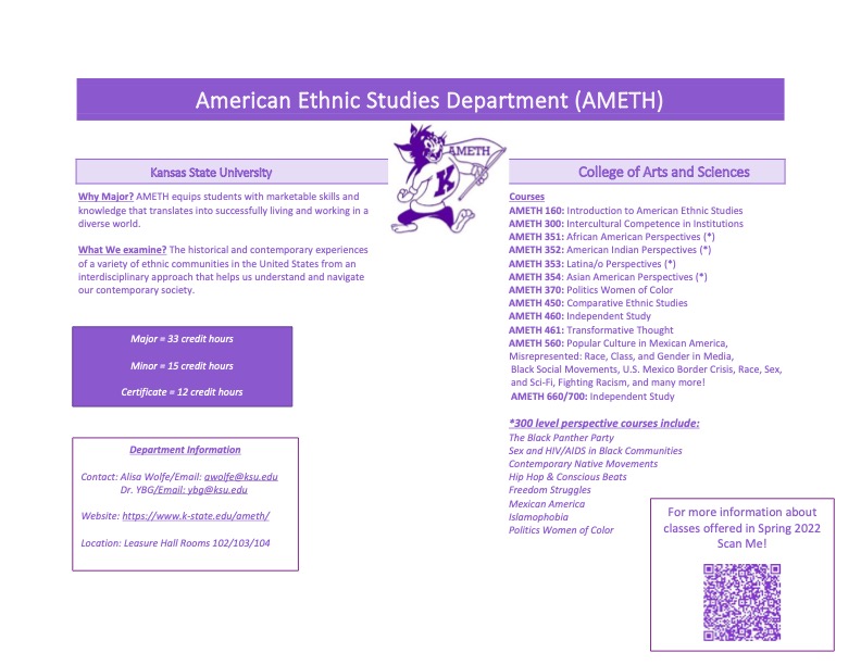 American Ethnic Studies (AMETH) tweet media