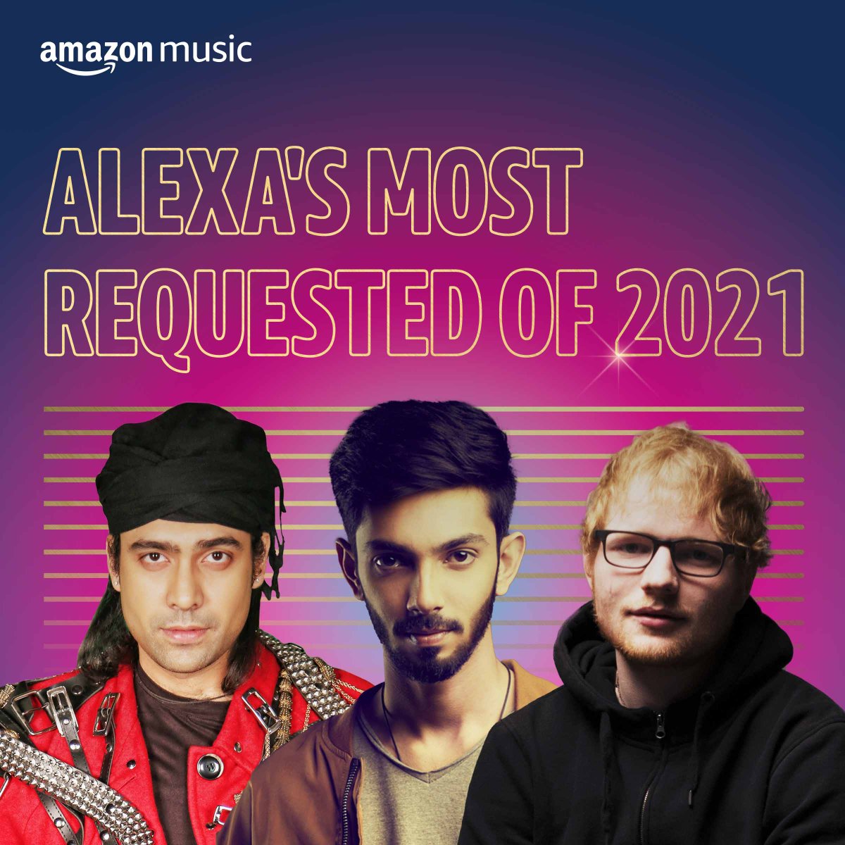 AmazonMusicIN's tweet photo. 'Alexa’s Most Requested of 2021' playlist on @AmazonMusicIN, that's it, that's the tweet!
Songs You Asked, #Alexa Played 🎵

🎧 #Alexa: https://t.co/NNL1loZa9n

@edsheeran @anirudhofficial https://t.co/x31CJ2YabD