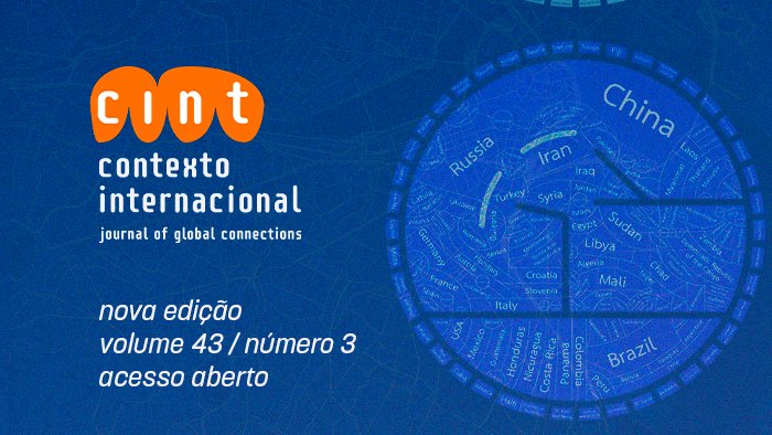 IRI_PUCRio's tweet photo. É com satisfação que os editores da Contexto Internacional anunciam a publicação de nossa mais nova edição (v. 43, n. 3). A nova edição pode ser acessada e baixada na íntegra https://t.co/tfsZiBiWnp https://t.co/S5tzE5pwap