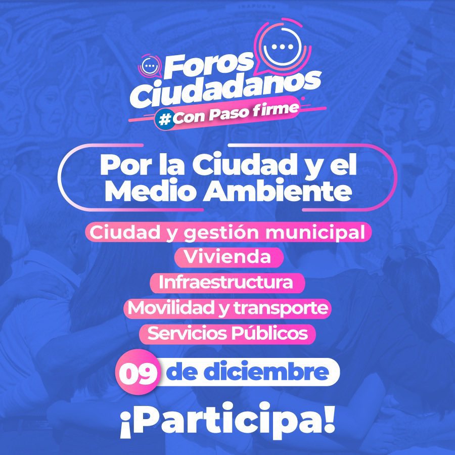 Anactv_mx's tweet photo. @LorenaAlfaroG te invita al 4to de los #ForosCiudadanos que toca temas: 
☑️ Ciudad y Gestión Municipal
☑️ Vivienda
☑️ Infraestructura 
☑️ Movilidad y Transporte
☑️ Servicios Públicos 

Participa: 
https://t.co/fBUZon6I3Q 

#ConPasoFirme 

@AleGutierrez_mx Pdta #Leon Pdta #ANAC https://t.co/XVnWVlqmor