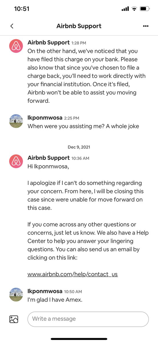 IkTheStylist's tweet photo. @AirbnbHelp A whole joke! I’m glad I have @AmericanExpress and their top notch customer service that can actual resolve issues. #airbnb customer service is a joke! https://t.co/QvfeQWXRRe