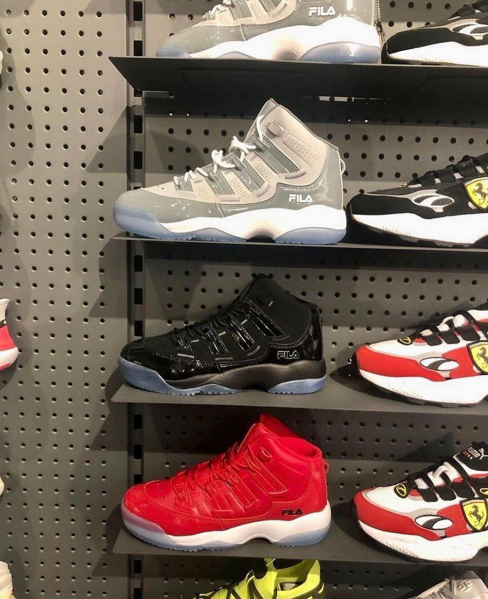 nishalamonte's tweet photo. They got some cool grey filas if you missed out on the cool grey’s https://t.co/tVMMCk3XFy