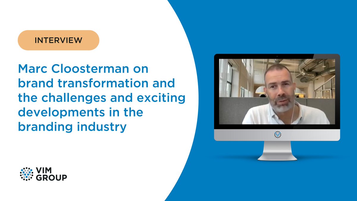 VIM_Group's tweet photo. In an interview on https://t.co/NRkwHmZGka, @mcloosterman shares his thoughts on #brandtransformation and the challenges and exciting developments in the #branding industry.

Read the article or watch the entire #interview in the video 💻: https://t.co/zinheZ48Y1 https://t.co/R69R0kCpEw